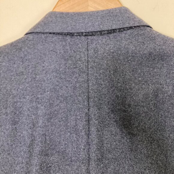 Cerrutti 1881 Gray Wool Suit Barney's Vintage 40 Pants Suspender loops as is - Picture 9 of 16